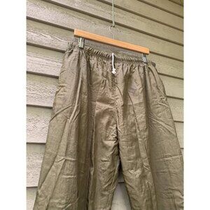 Mossy Green Lined Trackpants